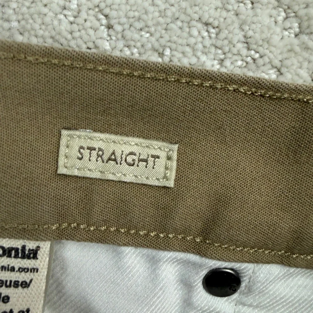 Patagonia Iron Clad Straight Fit Canvas Pants Mens 32x32 Khaki 56491 2023